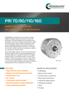 Produktkatalog Elektrische Antriebe